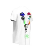 T Shirt Vrunk Stick The World Blanc (4)