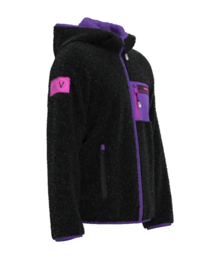 Veste Vrunk Sherpa Black Purple (4)