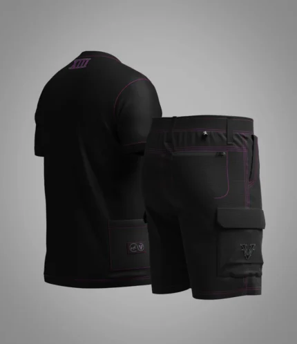 Ensemble Cargo Noir f