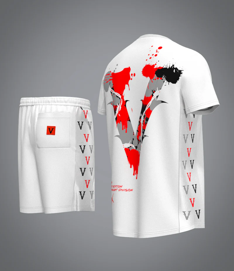 Ensemble Red Scarface Blanc f Ensemble Red Scarface Blanc f
