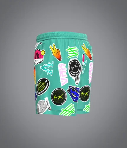 Short Stick The World Green f