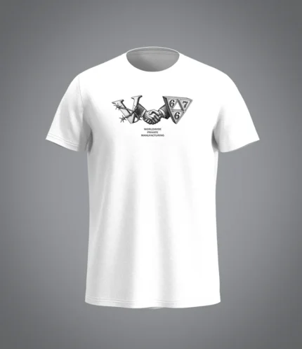 T shirt blanc VRUNK X 667