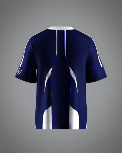 VRUNK X UNKNOWN FOOTBALL TEE BLUE f