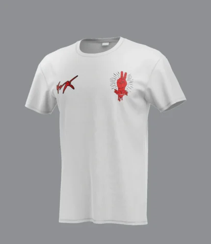 Vrunk Tee Shirt Red Deadline c
